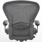 【中古】ハーマンミラー　アーロンチェア　Bサイズ　可動肘　ランバーサポート　肘レバータイプ　2025070906【中古オフィス家具】