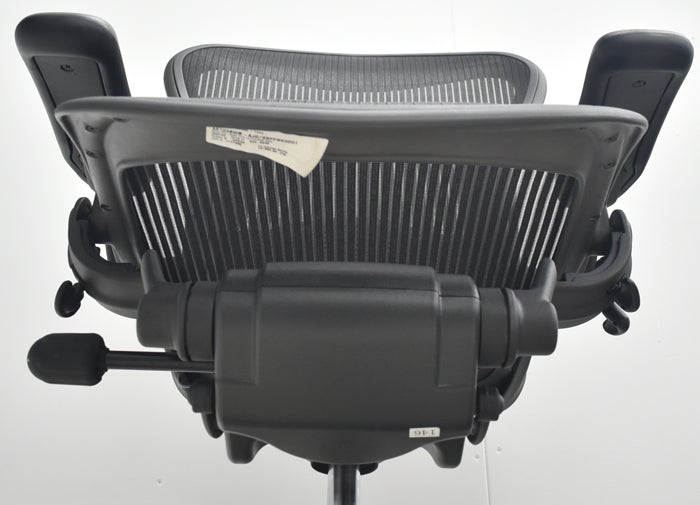 【中古】ハーマンミラー　アーロンチェア　Bサイズ　フル装備　ランバーサポート　2025070907【中古オフィス家具】