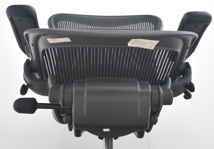 【中古】ハーマンミラー　アーロンチェア　Bサイズ　フル装備　ランバーサポート　2025071006【中古オフィス家具】