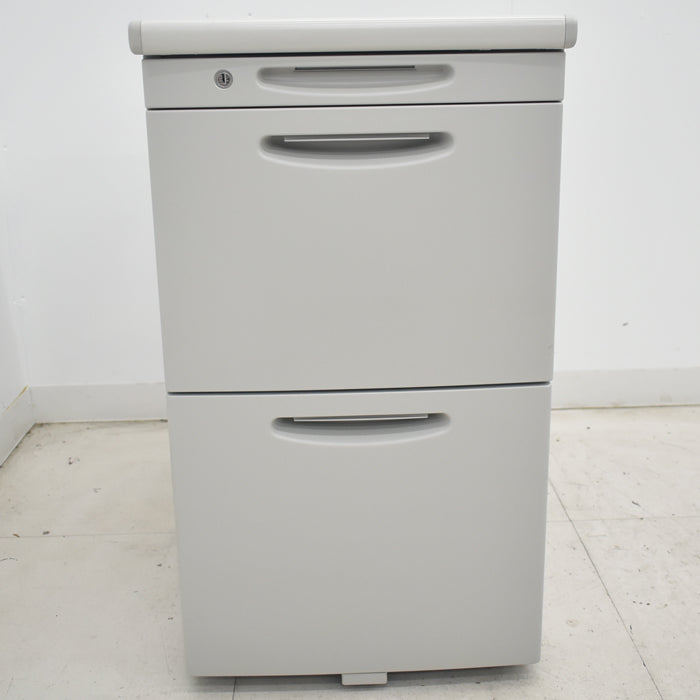 【中古】オカムラ　SD　脇机　スタンダード　下段ロング引き出し　2025071405【中古オフィス家具】