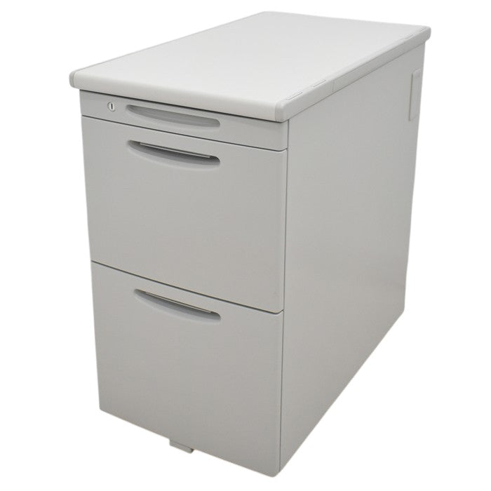 【中古】オカムラ　SD　脇机　スタンダード　下段ロング引き出し　2025071405【中古オフィス家具】