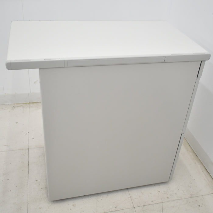 【中古】オカムラ　SD-V　脇机　幅400　2025071407【中古オフィス家具】
