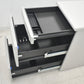 【中古】オカムラ　SD-V　脇机　幅400　2025071407【中古オフィス家具】