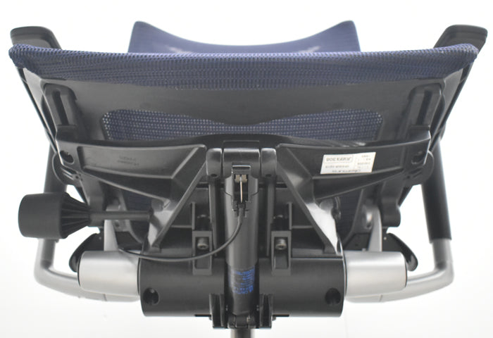 【中古】オカムラ　バロン　ローバック　可動肘　シルバー脚　2025072301【中古オフィス家具】