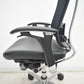 【中古】オカムラ　コンテッサ　可動肘　ランバーサポート　ポリッシュ　革張り　2025073001【中古オフィス家具】
