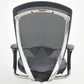 【中古】オカムラ　コンテッサ　可動肘　ランバーサポート　ポリッシュ　革張り　2025073001【中古オフィス家具】