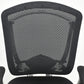 【中古】オカムラ　コンテッサ　可動肘　ランバーサポート　ポリッシュ　革張り　2025073002【中古オフィス家具】