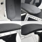 【中古】オカムラ　コンテッサ　可動肘　ランバーサポート　ポリッシュ　革張り　2025073004【中古オフィス家具】