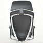 【中古】オカムラ　コンテッサ　大型ヘッドレスト　可動肘　アルミポリッシュ　革張り　2025073102【中古オフィス家具】