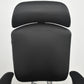 【中古】オカムラ　コンテッサ　大型ヘッドレスト　可動肘　アルミポリッシュ　革張り　2025073103【中古オフィス家具】