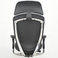 【中古】オカムラ　コンテッサ　大型ヘッドレスト　可動肘　アルミポリッシュ　革張り　2025073103【中古オフィス家具】