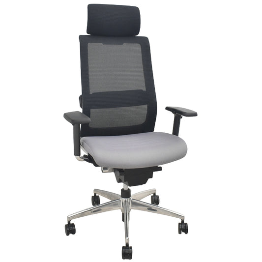 【中古】コクヨ　エアフォート　ヘッドレスト　可動肘　エアランバーサポート　ポリッシュ　2025080402【中古オフィス家具】