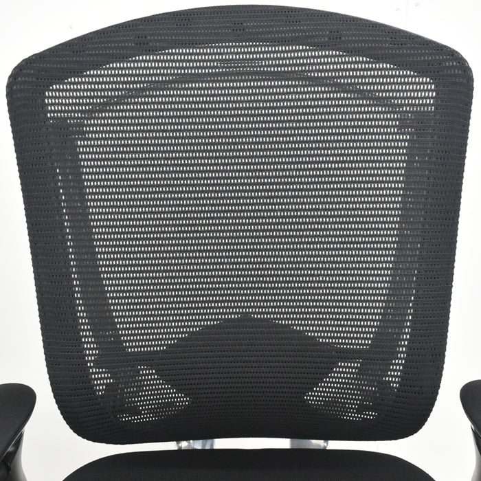 【中古】オカムラ　コンテッサ　可動肘　ランバーサポート　ポリッシュ　2025080506【中古オフィス家具】