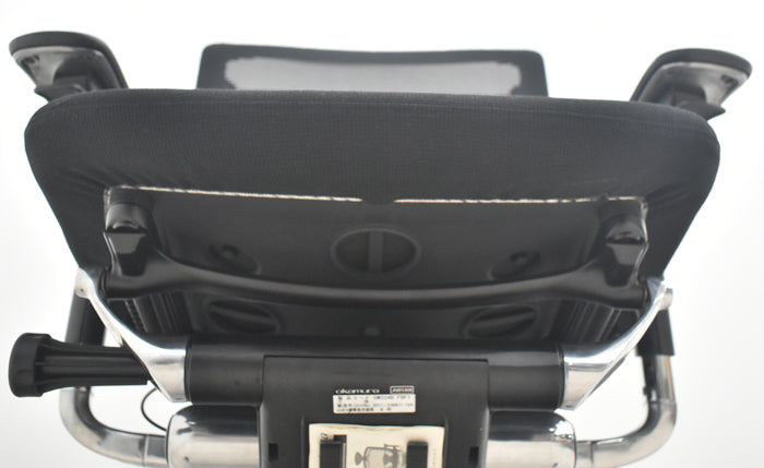 【中古】オカムラ　コンテッサ　可動肘　ランバーサポート　ポリッシュ　2025080506【中古オフィス家具】