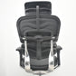 【中古】エルゴヒューマン　ベーシック　可動肘　ヘッドレスト　ポリッシュ　革張り　2025080801【中古オフィス家具】
