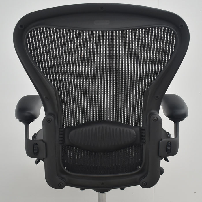 【中古】ハーマンミラー　アーロンチェア　Bサイズ　フル装備　ランバーサポート　2025081601【中古オフィス家具】