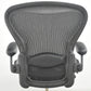 【中古】ハーマンミラー　アーロンチェア　Bサイズ　可動肘　ランバーサポート　2025081602【中古オフィス家具】