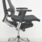 【中古】イトーキ　スピーナ　可動肘　エラストマーバック　ランバーサポート　ポリッシュ　2025081804【中古オフィス家具】