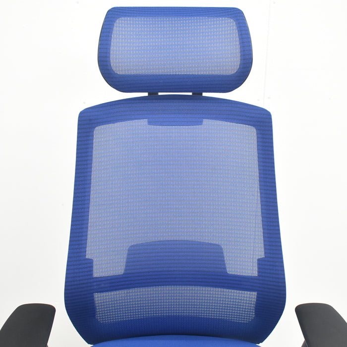 【中古】ウチダ　セレッツァ　ヘッドレスト・可動肘付　ランバーサポート　2018年製　2025082802【中古オフィス家具】