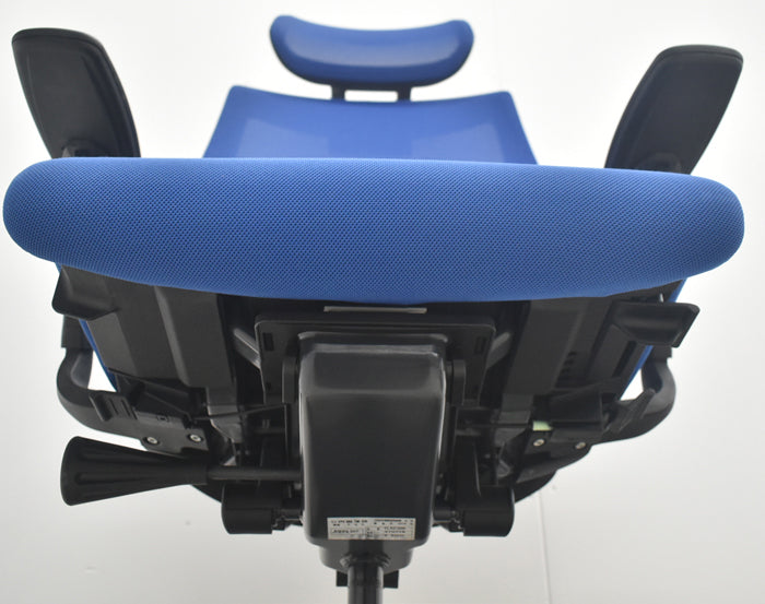 【中古】ウチダ　セレッツァ　ヘッドレスト・可動肘付　ランバーサポート　2018年製　2025082802【中古オフィス家具】