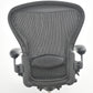 【中古】ハーマンミラー　アーロンチェア　Bサイズ　可動肘　ランバーサポート　2025082803【中古オフィス家具】