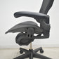 【中古】ハーマンミラー　アーロンチェア　Bサイズ　可動肘　ランバーサポート　2025082805【中古オフィス家具】