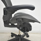 【中古】ハーマンミラー　アーロンチェア　Bサイズ　可動肘　ランバーサポート　2025082805【中古オフィス家具】