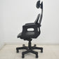 【中古】デュオレスト　CHAIRMAN　ハイバック　ヘッドレスト　固定肘　革張り　2025090105【中古オフィス家具】