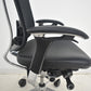 【中古】オカムラ　コンテッサ　可動肘　ランバーサポート　ポリッシュ　革張り　2025090205【中古オフィス家具】