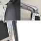 【中古】オカムラ　コンテッサ　大型ヘッドレスト　可動肘　アルミポリッシュ　革張り　2025090206【中古オフィス家具】