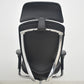 【中古】オカムラ　コンテッサ　大型ヘッドレスト　可動肘　アルミポリッシュ　革張り　2025090301【中古オフィス家具】