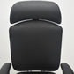 【中古】オカムラ　コンテッサ　大型ヘッドレスト　可動肘　アルミポリッシュ　革張り　2025090302【中古オフィス家具】