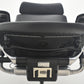 【中古】オカムラ　コンテッサ　大型ヘッドレスト　可動肘　アルミポリッシュ　革張り　2025090304【中古オフィス家具】