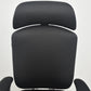【中古】オカムラ　コンテッサ　大型ヘッドレスト　可動肘　アルミポリッシュ　革張り　2025090305【中古オフィス家具】