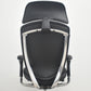 【中古】オカムラ　コンテッサ　大型ヘッドレスト　可動肘　アルミポリッシュ　革張り　2025090306【中古オフィス家具】