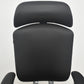 【中古】オカムラ　コンテッサ　大型ヘッドレスト　可動肘　アルミポリッシュ　革張り　2025090309【中古オフィス家具】