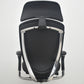 【中古】オカムラ　コンテッサ　大型ヘッドレスト　可動肘　アルミポリッシュ　革張り　2025090309【中古オフィス家具】
