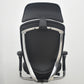 【中古】オカムラ　コンテッサ　大型ヘッドレスト　可動肘　アルミポリッシュ　革張り　2025090311【中古オフィス家具】