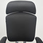 【中古】オカムラ　コンテッサ　大型ヘッドレスト　可動肘　アルミポリッシュ　革張り　2025090401【中古オフィス家具】