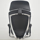 【中古】オカムラ　コンテッサ　大型ヘッドレスト　可動肘　アルミポリッシュ　革張り　2025090401【中古オフィス家具】