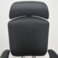 【中古】オカムラ　コンテッサ　大型ヘッドレスト　可動肘　アルミポリッシュ　革張り　2025090403【中古オフィス家具】