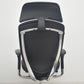 【中古】オカムラ　コンテッサ　大型ヘッドレスト　可動肘　アルミポリッシュ　革張り　2025090403【中古オフィス家具】
