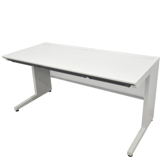 【中古】コクヨ　iSシリーズ　平デスク　引き出し付　W1500　2025090902【中古オフィス家具】