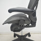 【中古】ハーマンミラー　アーロンチェア　Bサイズ　フル装備　ポスチャーフィット　肘レバータイプ　2025091004【中古オフィス家具】