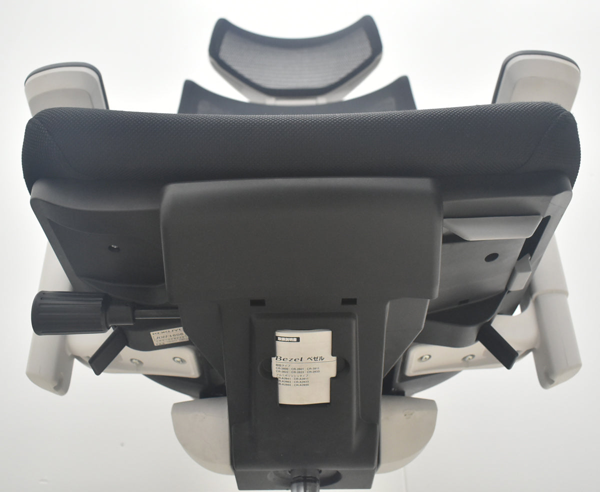 【中古】コクヨ　ベゼル　ヘッドレスト　可動肘　ウェブモーションサポート　2019年製　ポリッシュ　2025091005【中古オフィス家具】