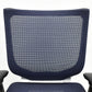 【中古】オカムラ　バロン　ローバック　可動肘　シルバー脚　肘パッド新品　2025091702【中古オフィス家具】