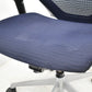 【中古】オカムラ　バロン　ローバック　可動肘　シルバー脚　肘パッド新品　2025091704【中古オフィス家具】