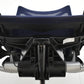 【中古】オカムラ　バロン　ローバック　可動肘　シルバー脚　肘パッド新品　ダークブルー　2025092202【中古オフィス家具】