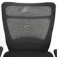 【中古】オカムラ　フィーゴ メッシュEX　可動肘　アルミポリッシュ脚　ブラック　2025092206【中古オフィス家具】