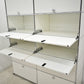 【中古】[送料お見積り商品]USM Haller　ハラーキャビネット　２列５段　ホワイト　幅1525　2025092601【中古オフィス家具】